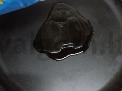 Migdoliniai blynai su grietinėlėmis ir mocarela Žingsnis 5