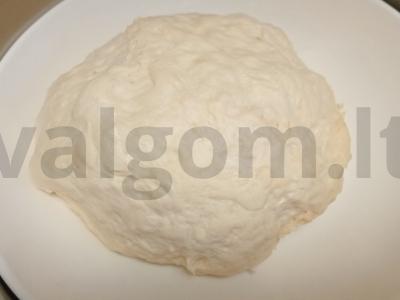 Pampuškos prie šaltibarščių Žingsnis 6