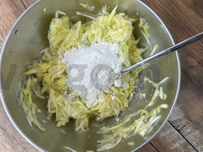 Cukinijų ritinys su rikota Žingsnis 3