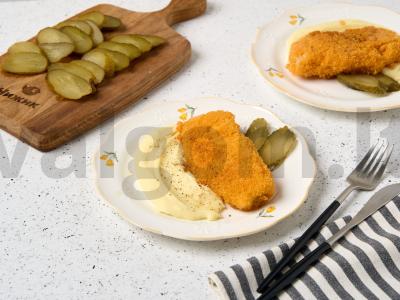 Žuvies šnicelis pagrindine nuotrauka