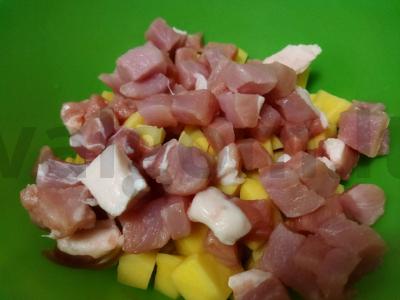 Skaniausias bulvių patiekalas su mėsa orkaitėje Žingsnis 2