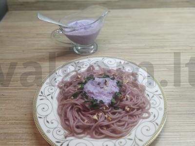 Levandų spageti Žingsnis 4