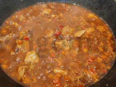 Lobio su konservuotomis pupelėmis Žingsnis 10