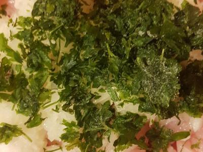 Smulkintos vištienos filė ir žolelių kotletai Žingsnis 4