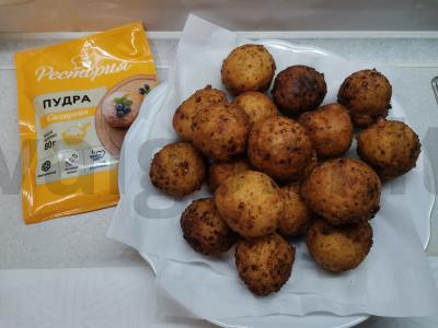 Varškės spurgos „Švelnios“ Žingsnis 8