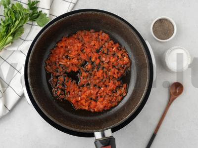 Fricadelės su azijietiškais makaronais, padažu ir žaliu aliejumi Žingsnis 4