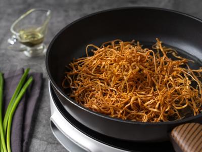 Krisčiai salotas su anakardžiais Žingsnis 3