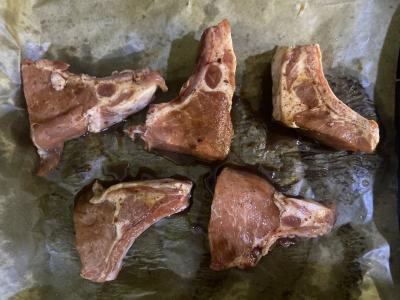 Kiaulienos nugarinė sojų padažo, medaus ir adžikos marinate Žingsnis 5