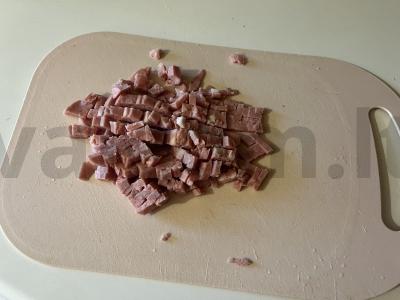 Auksinės mokyklinės stalo picos bandelės Žingsnis 13