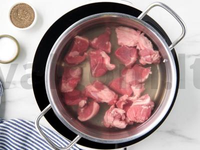 Šurpa pagal tatarų receptą Žingsnis 1