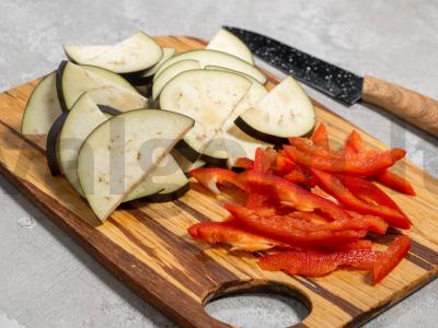 Grikių košė su daržovėmis keptuvėje Žingsnis 4