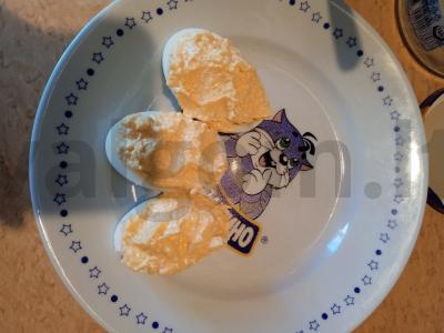 Įdaryti kiaušiniai šventiniam stalui Žingsnis 4