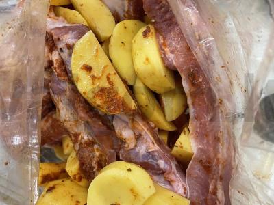 Barbekiu šonkauliukai su prieskoniais Žingsnis 5