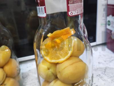 Kompotas žiemai iš abrikosų ir apelsinų Žingsnis 3