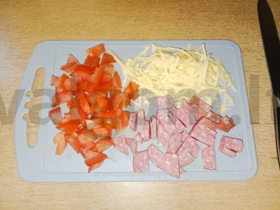 Kiaušinienė ant lavašo Žingsnis 1