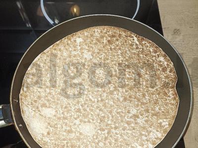 Kiaušinienė ant lavašo Žingsnis 3