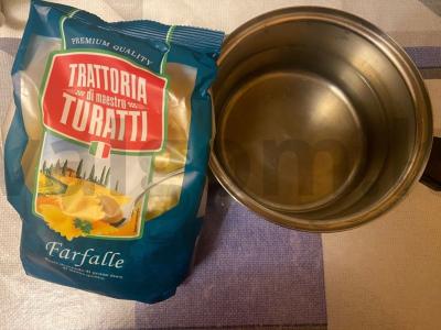 Patiekalas „Režitas-farfalle“ Žingsnis 1