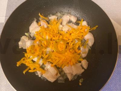 Patiekalas „Režitas-farfalle“ Žingsnis 5