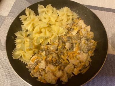 Patiekalas „Režitas-farfalle“ Žingsnis 8