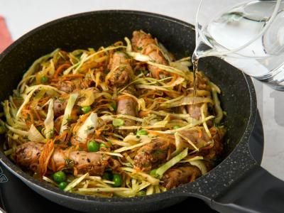 Troškintos vištienos kakleliai Žingsnis 4