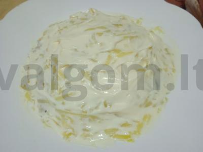 Karštai rūkyta skumbrė su daržovėmis Žingsnis 3