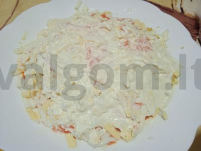 Karštai rūkyta skumbrė su daržovėmis Žingsnis 7