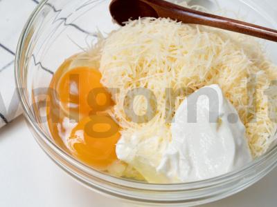 Sūrio ritinys su vištienos faršu Žingsnis 7