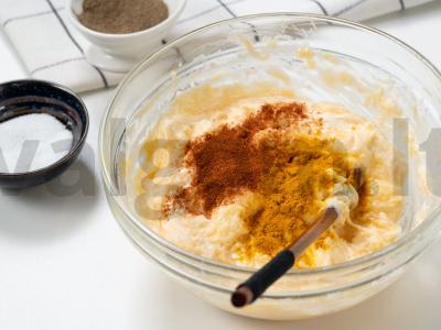 Sūrio ritinys su vištienos faršu Žingsnis 8