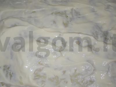 Salotas „Vištienos krūtinėlė po šydu“ Žingsnis 3