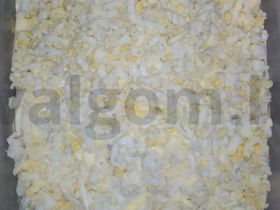 Salotas „Vištienos krūtinėlė po šydu“ Žingsnis 4