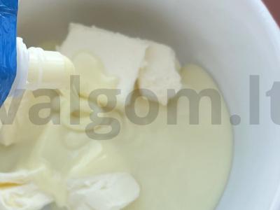 Saldžioji dešrelė iš sausainių Žingsnis 1