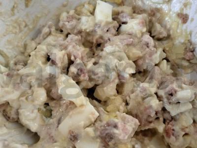 Naudingas sumuštinis su žuvimi ir kiaušiniu pusryčiams Žingsnis 3