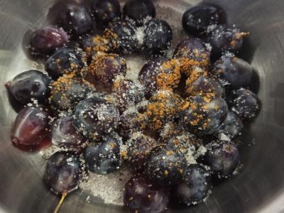 Vynuogių ir vyšnių gėrimas Žingsnis 2