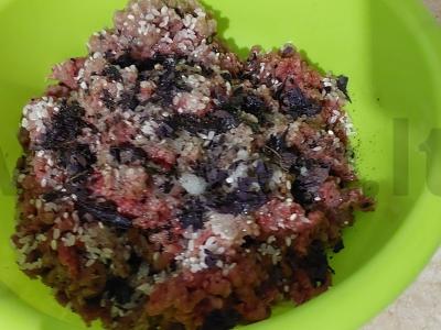 Įdaryti pipirai daržovių padaže Žingsnis 1