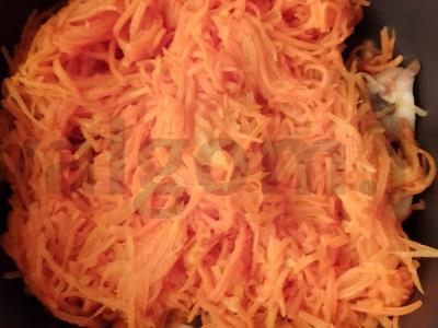 Spagečiai su daržovėmis ir grybais sojų padaže Žingsnis 11