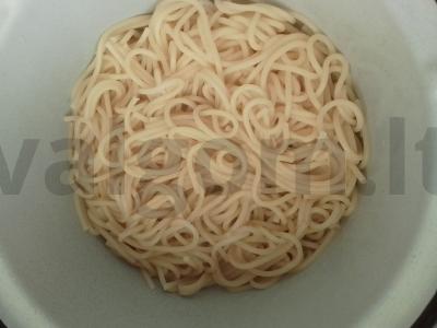 Spagečiai su daržovėmis ir grybais sojų padaže Žingsnis 12