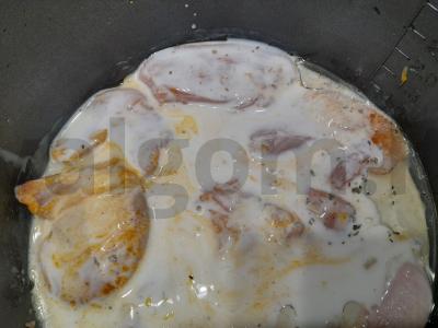 PP vištienos filė su ajranu Žingsnis 3