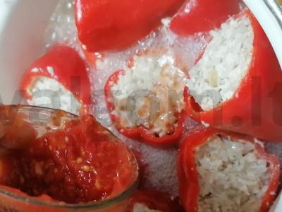 Paprikos „Įdarytos“ Žingsnis 4