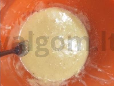 Vaikiški sausainiai iš vaikų mišinio Žingsnis 2