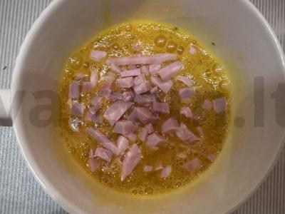 Tortilijos su sūriu ritinys Žingsnis 2