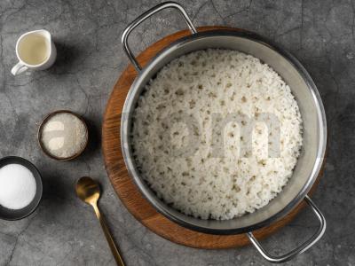 Poke bowl su rūkytomis lašišomis Žingsnis 2