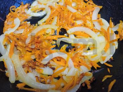 Bulguro plovas su kiaulienos šonkauliais Žingsnis 1