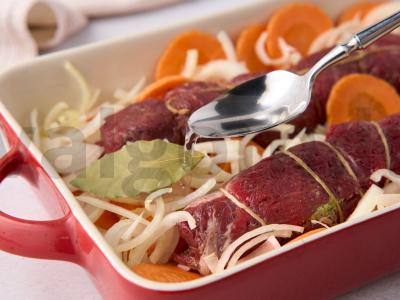 Mėsos ritinys orkaitėje Žingsnis 8