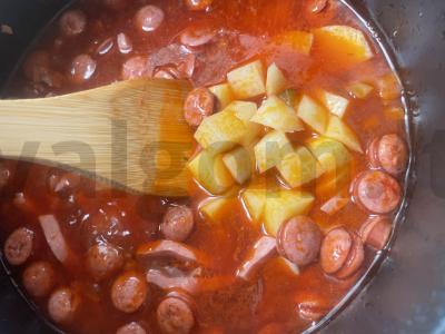 Sultinys su bulvėmis Žingsnis 4