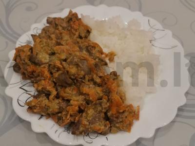 Kepenys, troškintos su daržovėmis pagrindine nuotrauka