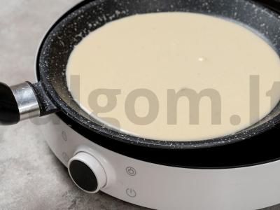 Švelnūs blynai su rjaženka Žingsnis 5