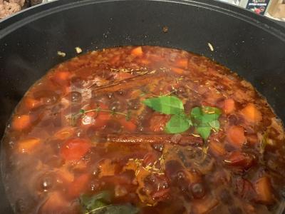 Graikiška makaronų patiekalas su jautiena „Giouvetsi“ Žingsnis 8