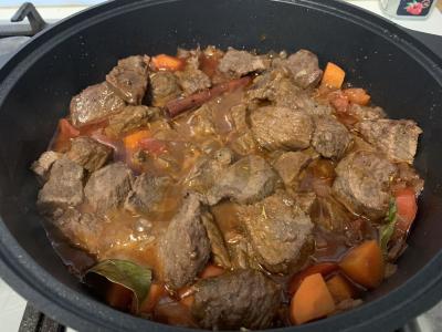 Graikiška makaronų patiekalas su jautiena „Giouvetsi“ Žingsnis 9