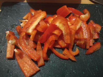 Mėsa su daržovėmis terijaki padaže Žingsnis 4