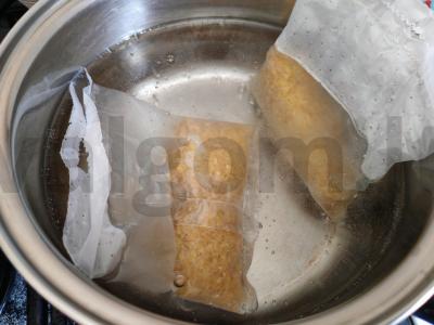 Jautiena su bulguru ir pievagrybiais Žingsnis 10